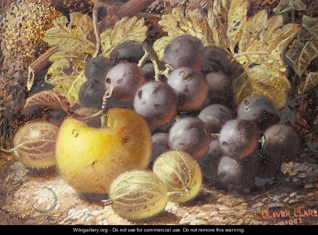 Grapes and apples - Oliver Clare