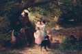 Children at play - Charles James Lewis