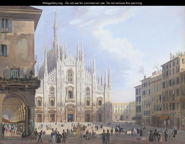 Milan cathedral - (after) Carlo Grubacs