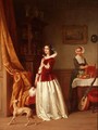 The lady of house - Hendrick Joseph Dillens