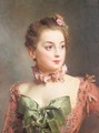 Portrait of a lady 3 - Gustave Jean Jacquet