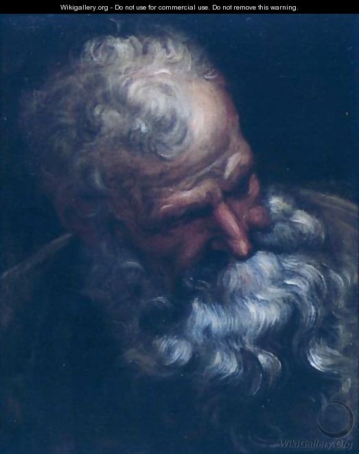 Portrait Of Saint Joseph - (after) Gregorio Lazzarini