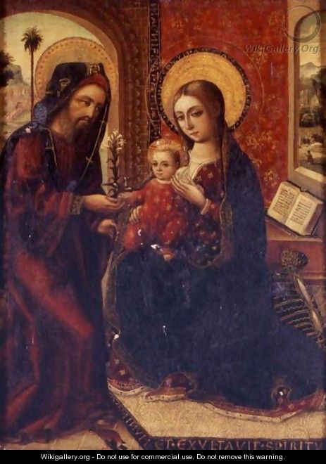 Holy Family - Italian Unknown Master