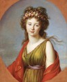 Portrait Of Countess Kagenek (1779-1842), As Flora - Elisabeth Vigee-Lebrun