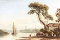 The River Thames At Chiswick - John Varley