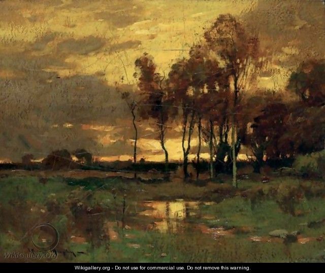 Sunset Landscape - John Francis Murphy