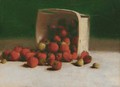 Still Life Of Strawberries - Joseph Decker