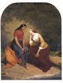 The Meeting Of Hetty And Hist 2 - Tompkins Harrison Matteson