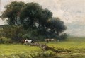 Cows In A Landscape - Piet Schipperus