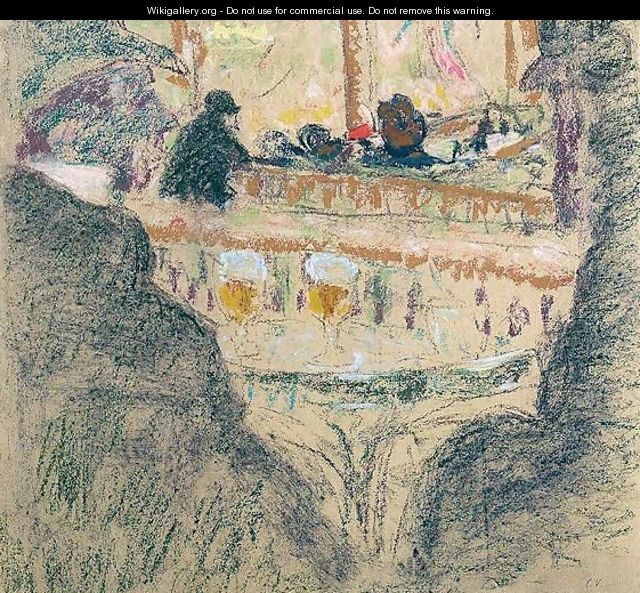 Scene De Cafe - Edouard (Jean-Edouard) Vuillard