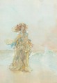 Figure On The Shore - Sir William Russell Flint