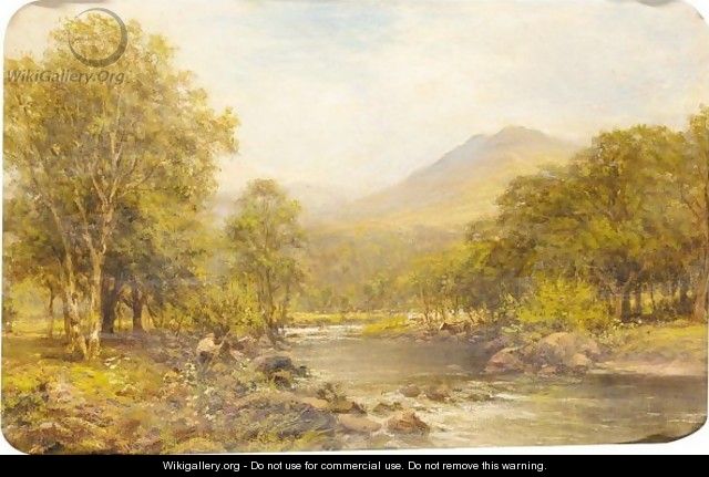Fishing from the riverbank - Henry Cooper