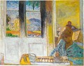 La Porte Fenetre Or Matinee Au Cannet - Pierre Bonnard