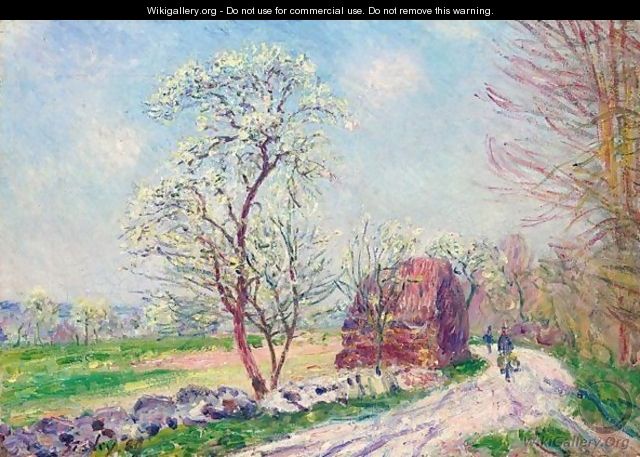 Le Chemin De Butte - Retour En Foret - Alfred Sisley
