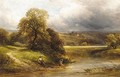 A Rain Cloud Over The River - George Turner