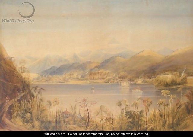 A Scene In The Island Of Ceylon - Andrew Nicholl