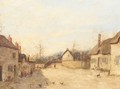 A Village Street - Edward William Cooke