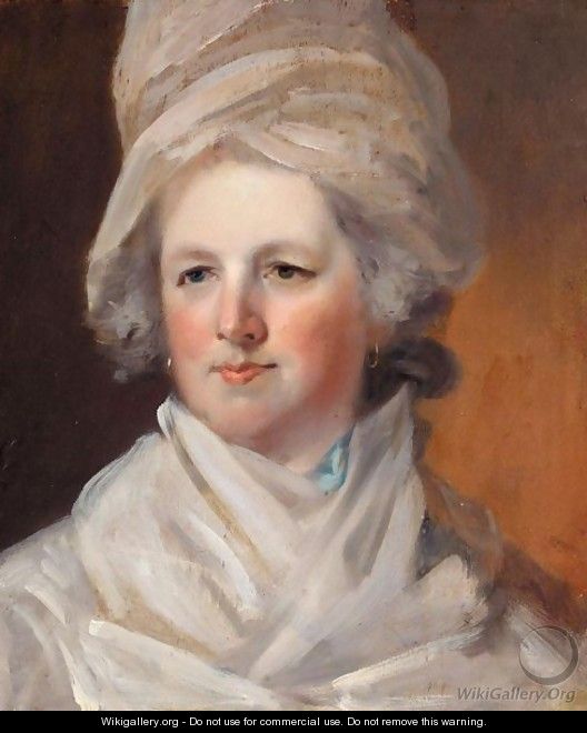 Portrait Of A Lady - Henry Walton