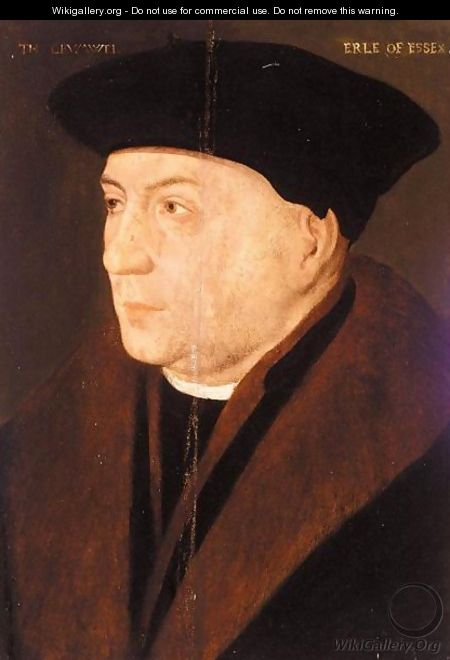 Portrait Of Thomas Cromwell, 1st Earl Of Essex (1485-1540) - (after) Holbein the Younger, Hans