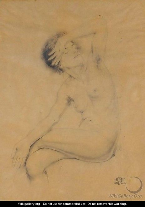 Female Nude - Walter Sauer