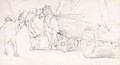 A Horse And Cart - John Constable
