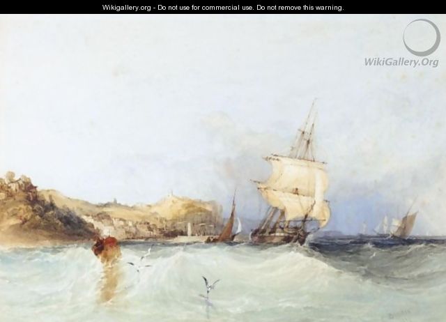 Shipping Off Scarborough - Charles Bentley