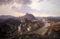 View Of Edinburgh From Carlton Hill - Frederic Bourgeois De Mercey
