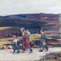 Travellers On The Moor - Hugh Munro