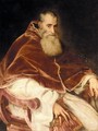 Portrait Of Pope Paul III 2 - (after) Tiziano Vecellio (Titian)