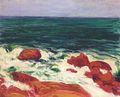 Red Rocks And Foam - Roderic O'Conor