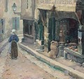 La Rue Jerzual, Dinan - Walter Frederick Osborne