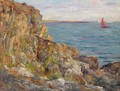 Evening On The Coast Of Brittany - Aloysius O'kelly