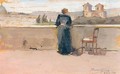 On The Banks Of The Tiber - Sir John Lavery