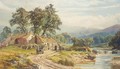 A Cottage Near Roundwood, County Wicklow - John Faulkner