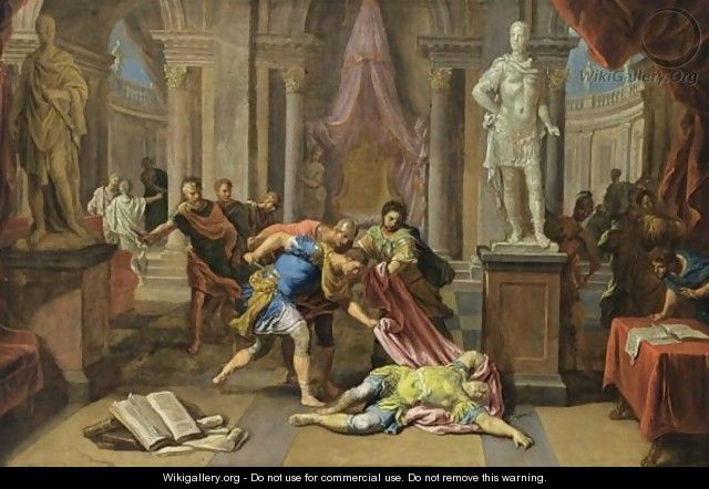 The Death Of Caesar - Victor Honore Janssens