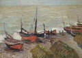 Bateaux De Peche - Claude Oscar Monet
