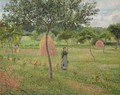 Meules De Foin Dans Le Pre, Eragny - Camille Pissarro