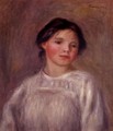 Portrait D'Helene Bellon - Pierre Auguste Renoir