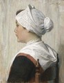Portrait Of An Amsterdam Orphan Girl - Nicolaas Van Der Waay