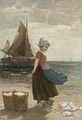 A Volendam Girl - Edmond Louyot
