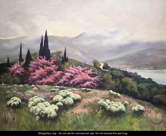 View Of Yalta - Iosef Evstafevich Krachkovsky