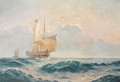 Sailing At Half Mast - Aleksei Vasilievich Hanzen