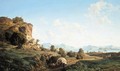 Mountain Landscape - Ludwig Franz Karl Bohnstedt