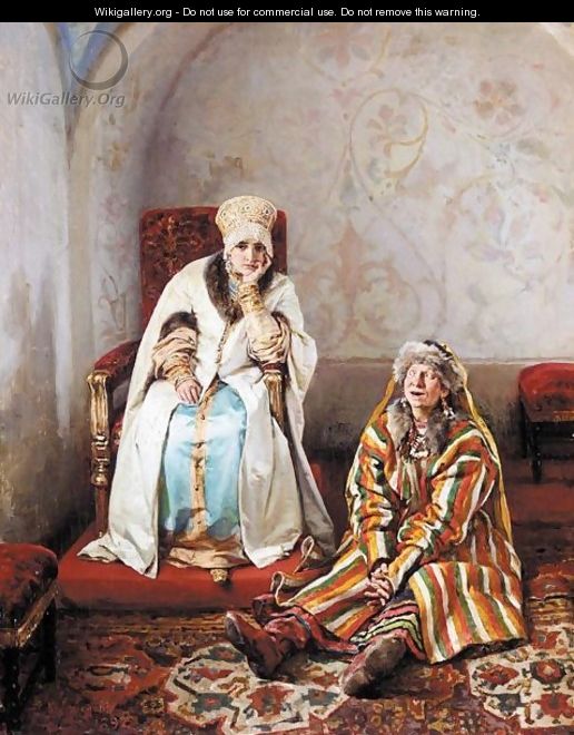 The Princess And The Fool - Klavdiy Vasilievich Lebedev