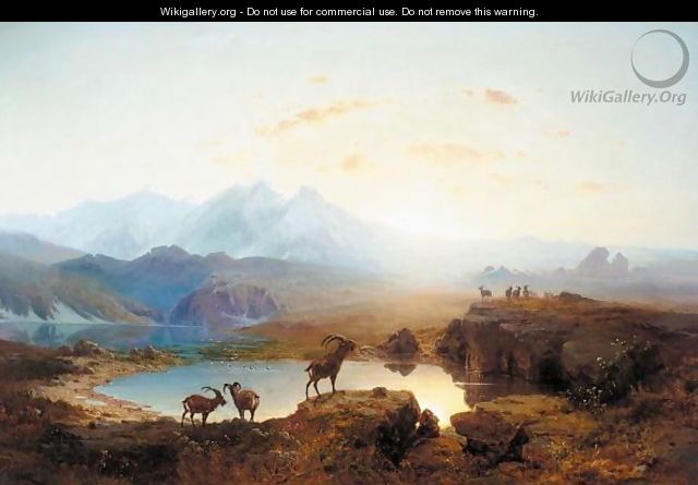 Ibex In The Caucasus - Paul Von Franken