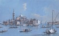 View Of San Giorgio Maggiore, Venice 2 - Giacomo Guardi