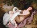 Leda And The Swan - Adolph Ulrich Wertmuller