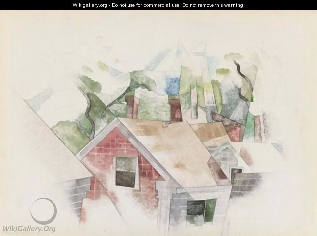 Rooftops - Charles Demuth