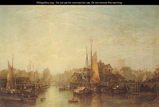 View Of Rotterdam - Alfred Montague
