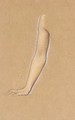 Study Of An Arm From 'Queen Eleanor And Fair Rosamund' - Evelyn Pickering De Morgan